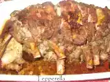 Ricetta Carrè di maiale alle mele verdi e rosse