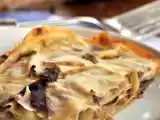 Ricetta Lasagne porri, radicchio e taleggio