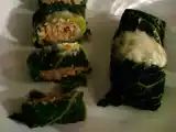 Ricetta Che si può fare con delle belle foglie grandi di cavolo-verza bio?
