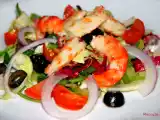 Ricetta Insalata di gamberi alla catalana.... e rientro!!!