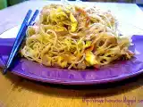 Ricetta Spaghetti di riso con verza e carote