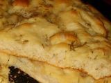 Ricetta Focaccia olio, sale marino & rosmarino