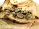 Ricetta Crostini ai funghi champignon