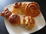 Ricetta Coniglietti di pane al latte per pasqua