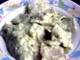 Ricetta Ravioli di baccala' con salsa di zucchine
