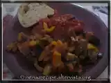 Ricetta Contorno misto di melanzane e peperoni