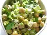 Ricetta Insalata di ceci, feta e rucola