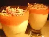 Ricetta Mousse di mandorle con gelatina di albicocca e pralinato