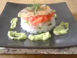 Ricetta Il venerdì e il pranzo delle donne. riso basmati con tartare di ricciola