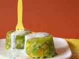 Ricetta Sformatini di zucchini e agar-agar