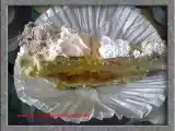 Ricetta Crostata con marmellata di limoni e crema pasticciera.