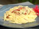 Ricetta Trofie speck e taleggio