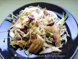 Ricetta Insalata di carciofi e finocchi con germogli misti