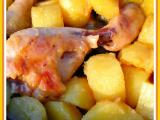 Ricetta Coscette di pollo alla birra con patate