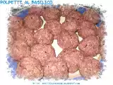 Ricetta Polpette al basilico