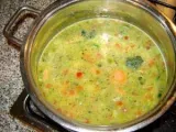 Ricetta Curry di pesce con riso integrale e passato di verdure con tofu