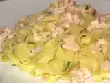 Ricetta tagliatelle al salmone fresco
