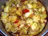 Ricetta O' ruot e patan ...(.il tegame con le patate)