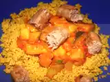 Ricetta Cous cous con verdure e salsicce