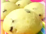 Ricetta Palline-biscotto alla ricotta e gocce di ciocco/uvette