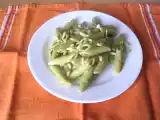 Ricetta Penne salmone e pesto!