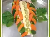 Ricetta Spigola in bellavista con maionese all'arancia