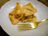 Ricetta Cornucopie augurali.....ovvero: pasta fresca con ripieno di carciofi delle simili