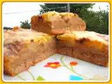 Ricetta Torta di pere, budino e gocce di cioccolato