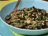 Ricetta Farro perlato con bietole, spinaci e carvi