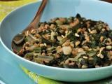 Ricetta Farro perlato con bietole, spinaci e carvi