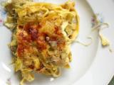 Ricetta Pasticcio di tagliatelle paglia e fieno ai carciofi