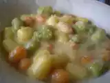 Ricetta Gnocchetti tricolori con fonduta di gorgonzola dolce