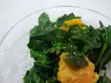 Ricetta Risotto, insalata di arancia e spinaci e insalata