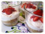 Ricetta Piccoli cheesecake light nel bicchiere