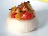 Ricetta Cipolle ripiene di melanzane