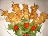 Ricetta Spiedini di pollo croccante