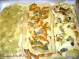 Ricetta Focaccia ai tre gusti