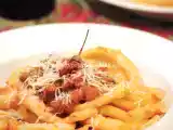 Ricetta Maccheroni con ragù di capra