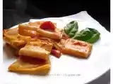 Ricetta Paccheri ai tre pomodori : fior di filetti - pomodori secchi - pomodorini