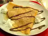 Ricetta Crepes con crema all'arancia