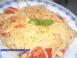 Ricetta Spaghetti con tonno, pachino e fagioli cannellini