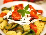 Ricetta Gnocchetti sardi con zucchine e pomodorini confit
