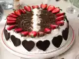 Ricetta Cheesecake al cioccolato con mousse allo champagne