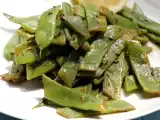 Ricetta Insalata tiepida di taccole all'orientale