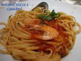 Ricetta Bavette cozze e gamberi