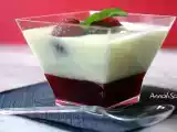 Ricetta Crema di latte con lamponi