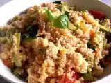 Ricetta Cous cous mediterraneo ai peperoncini verdi dolci