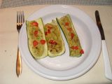 Ricetta Zucchine ripiene light