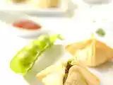 Ricetta Fagottini con piselli e crema di patate