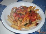 Ricetta Penne gustose con melanzane e peperoni